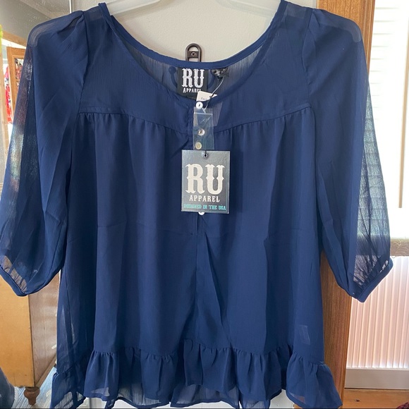 3/$25 NWT RU Apparel blouse Small - Picture 8 of 8